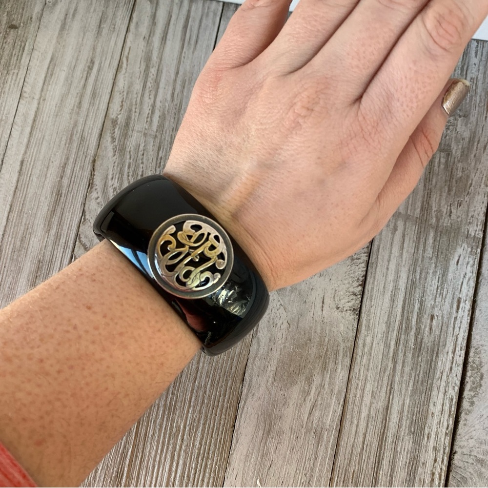 John Wind Clamper Monogram Bracelet - image 6